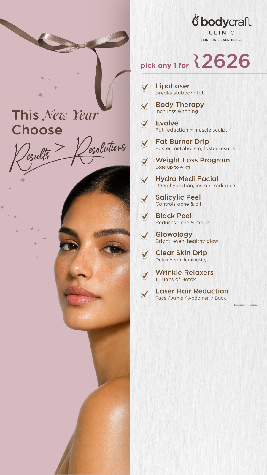 Bodycraft Clinic Facebook ad