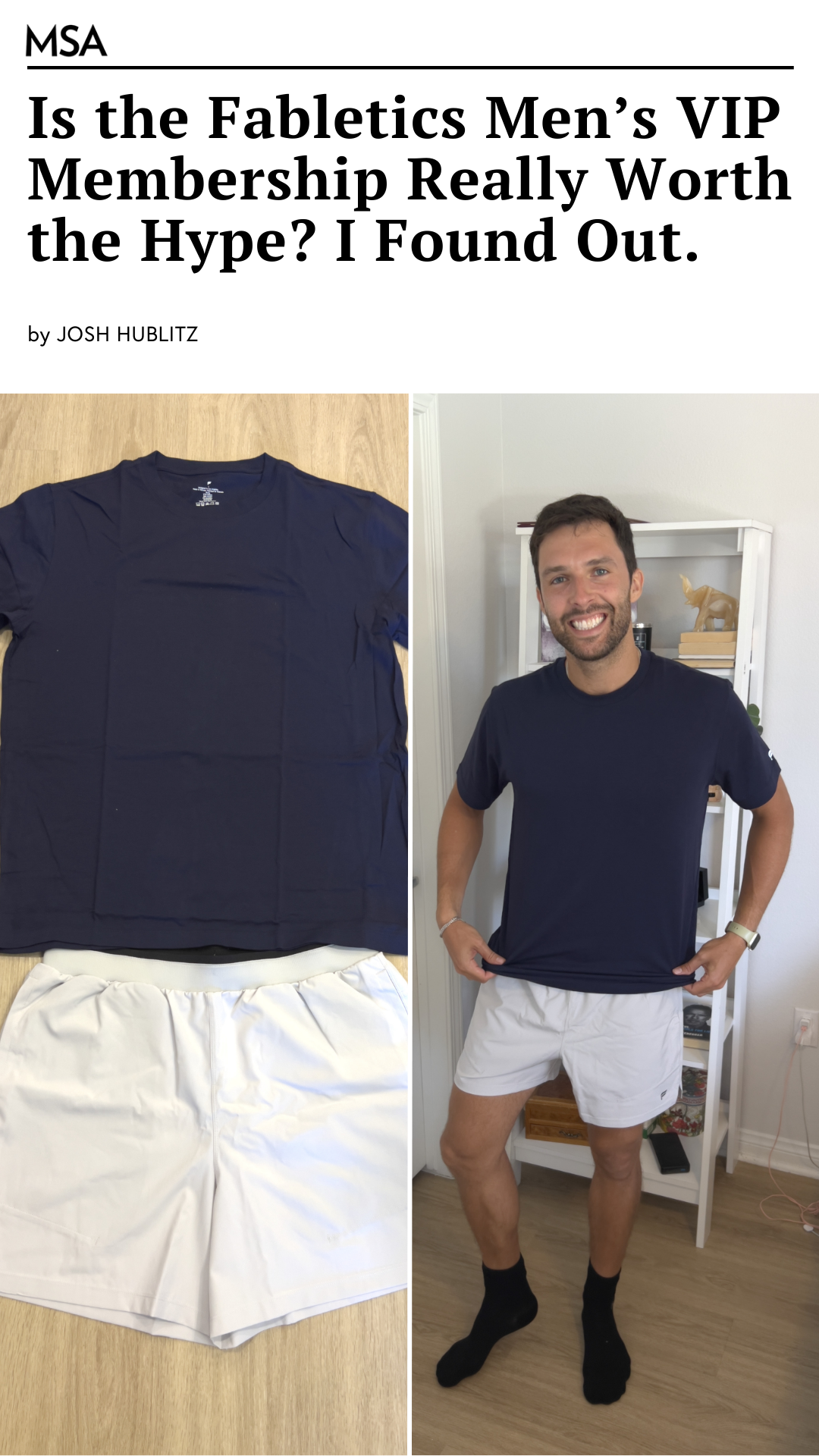 Josh Hublitz Facebook ad