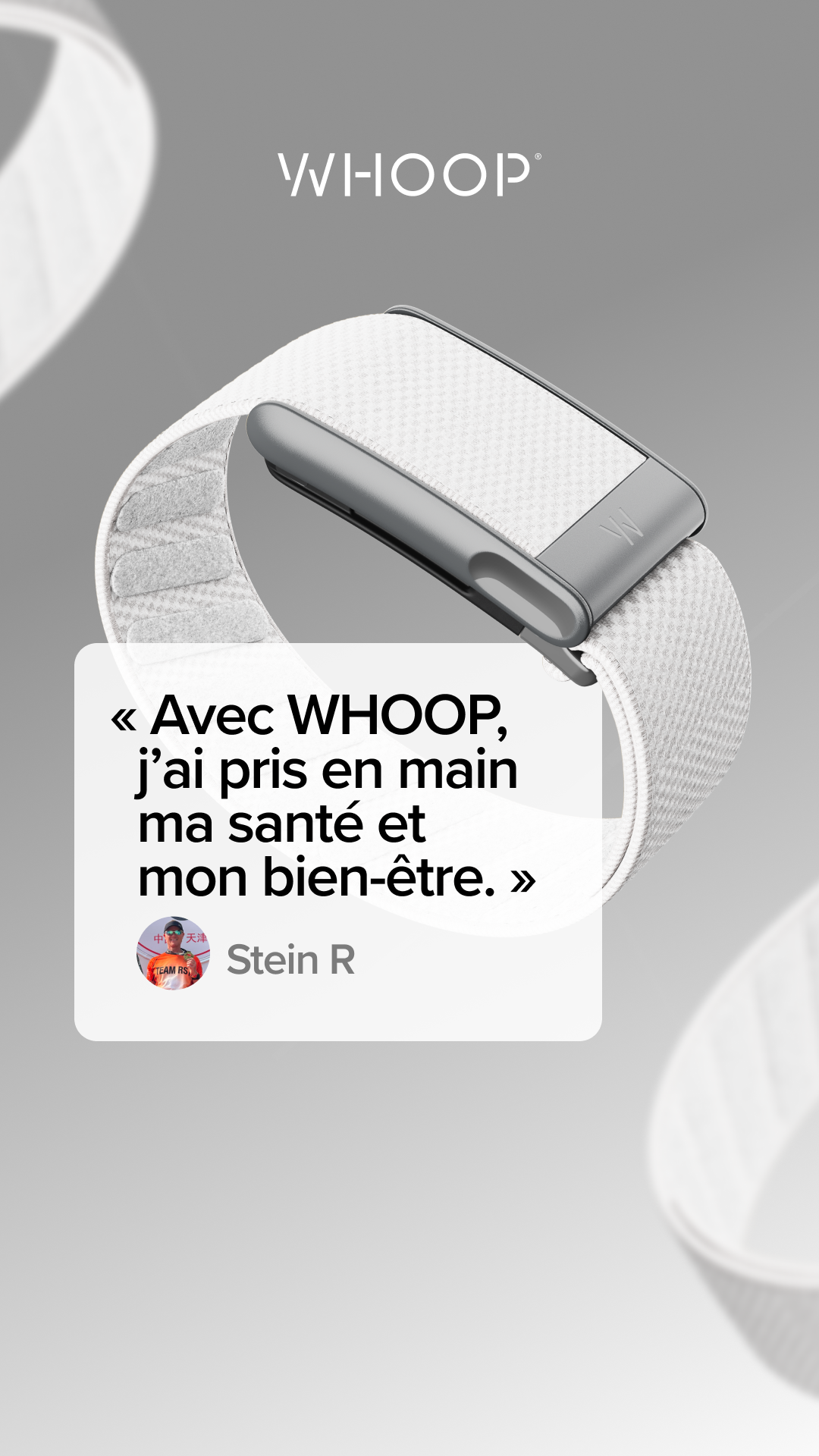 WHOOP Facebook ad