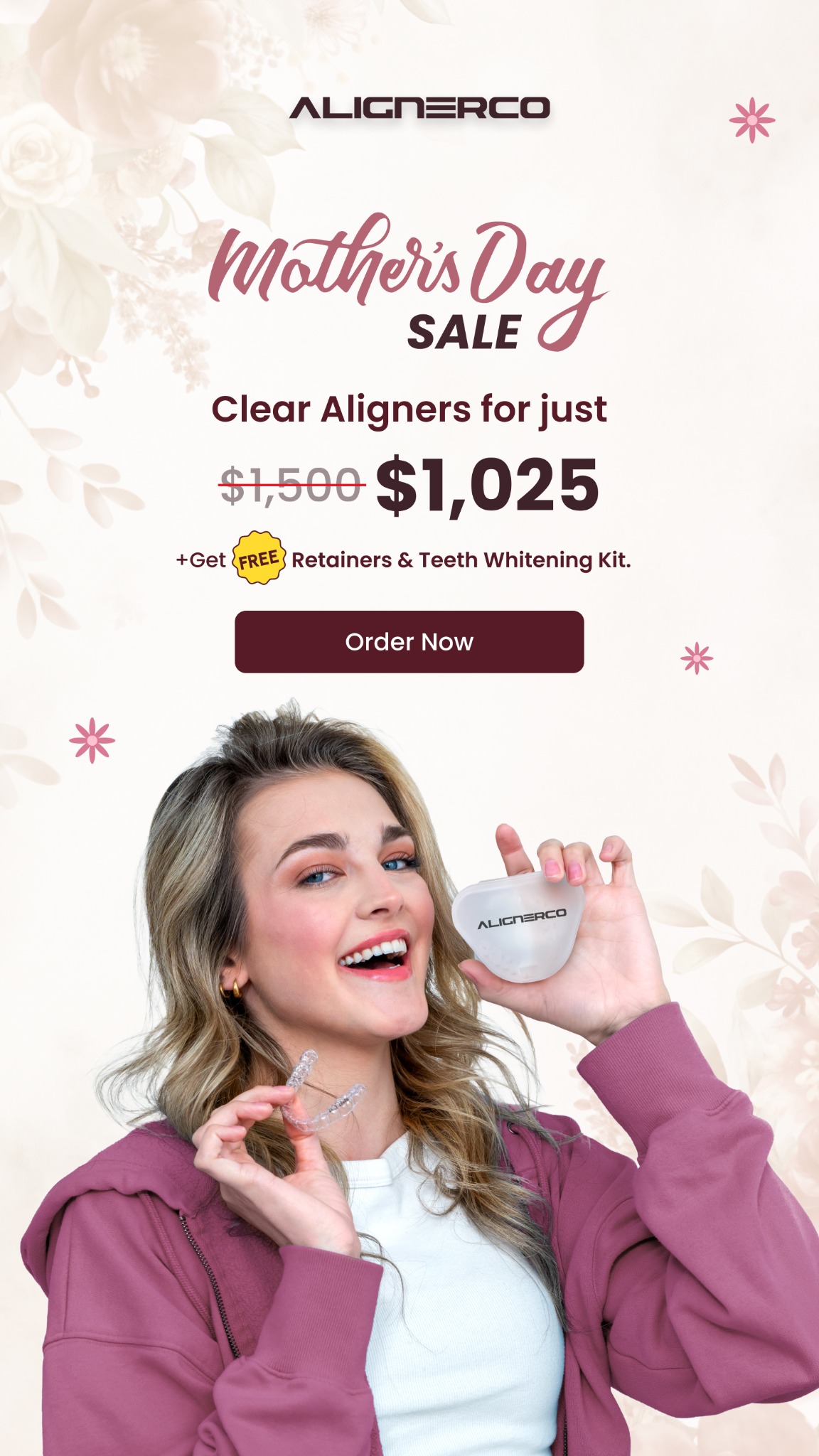 ALIGNERCO Canada Facebook ad