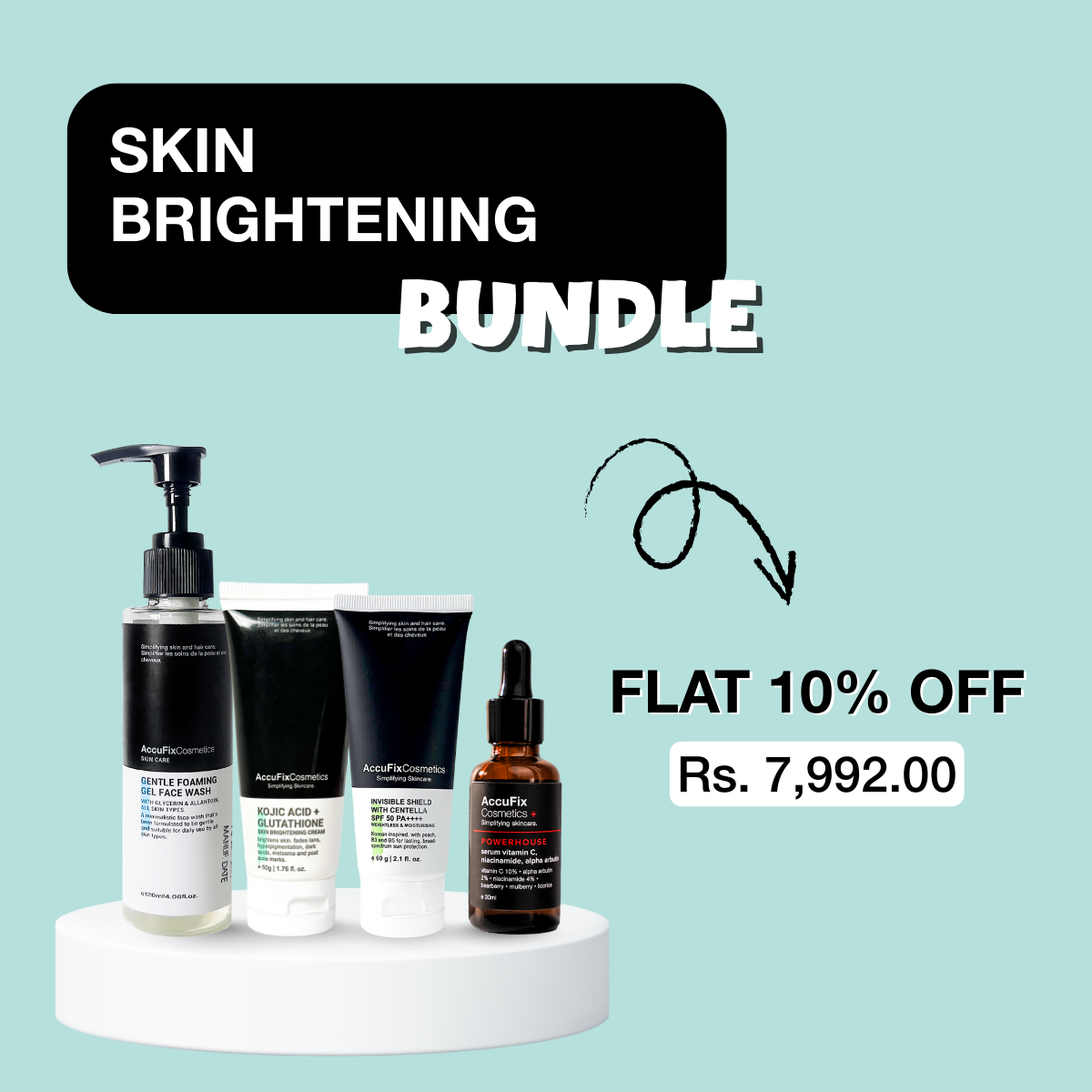 AccuFix Cosmetics Facebook ad