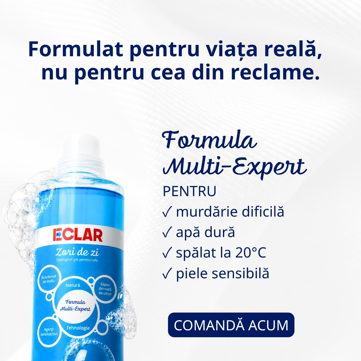 Familia ECLAR Facebook ad: Fabrica de detergent cu bicarbonat de sodiu | ECLAR