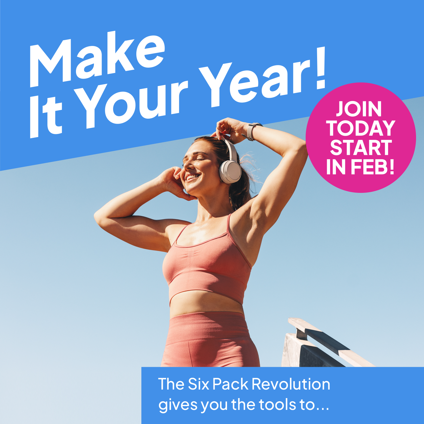 The Six Pack Revolution Facebook ad