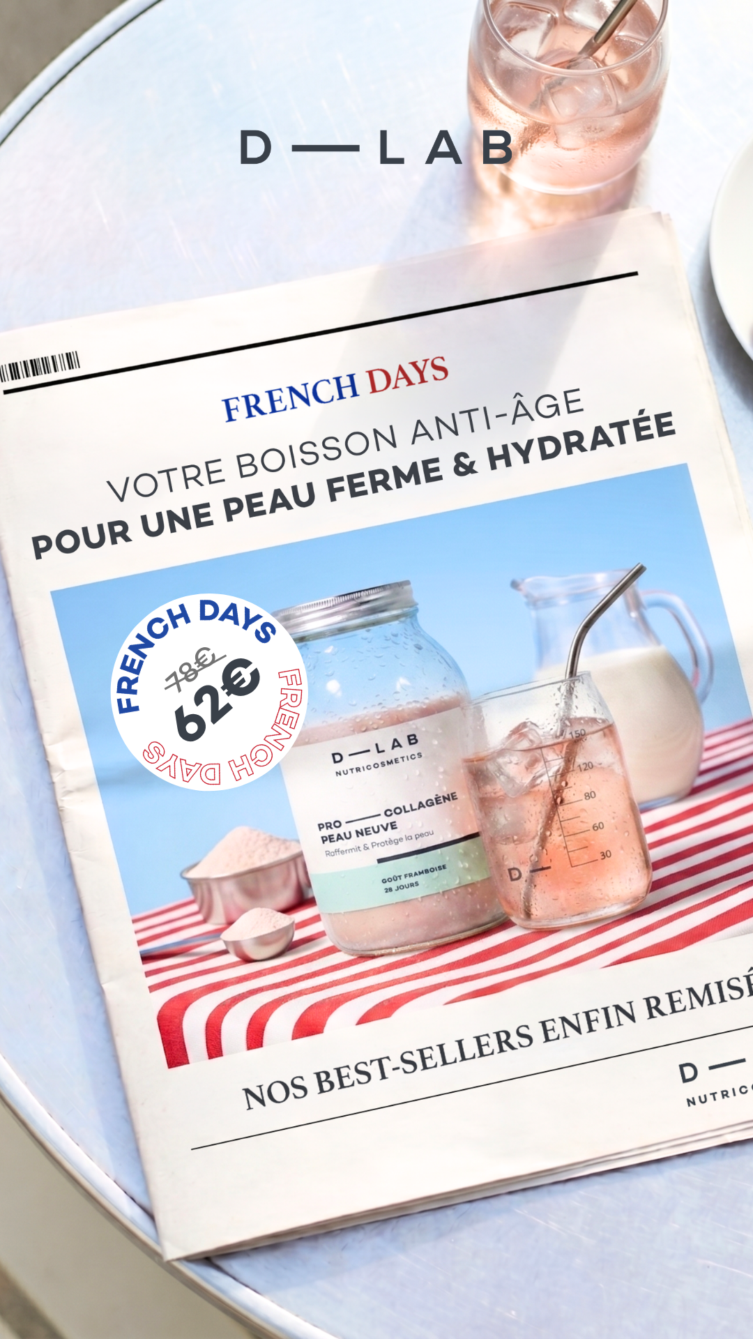 D-LAB NUTRICOSMETICS Facebook ad