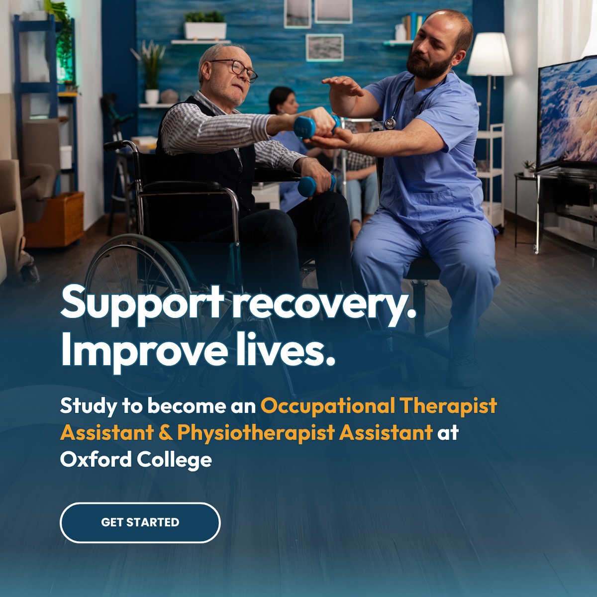 Oxford College of Arts, Business and Technology Facebook ad