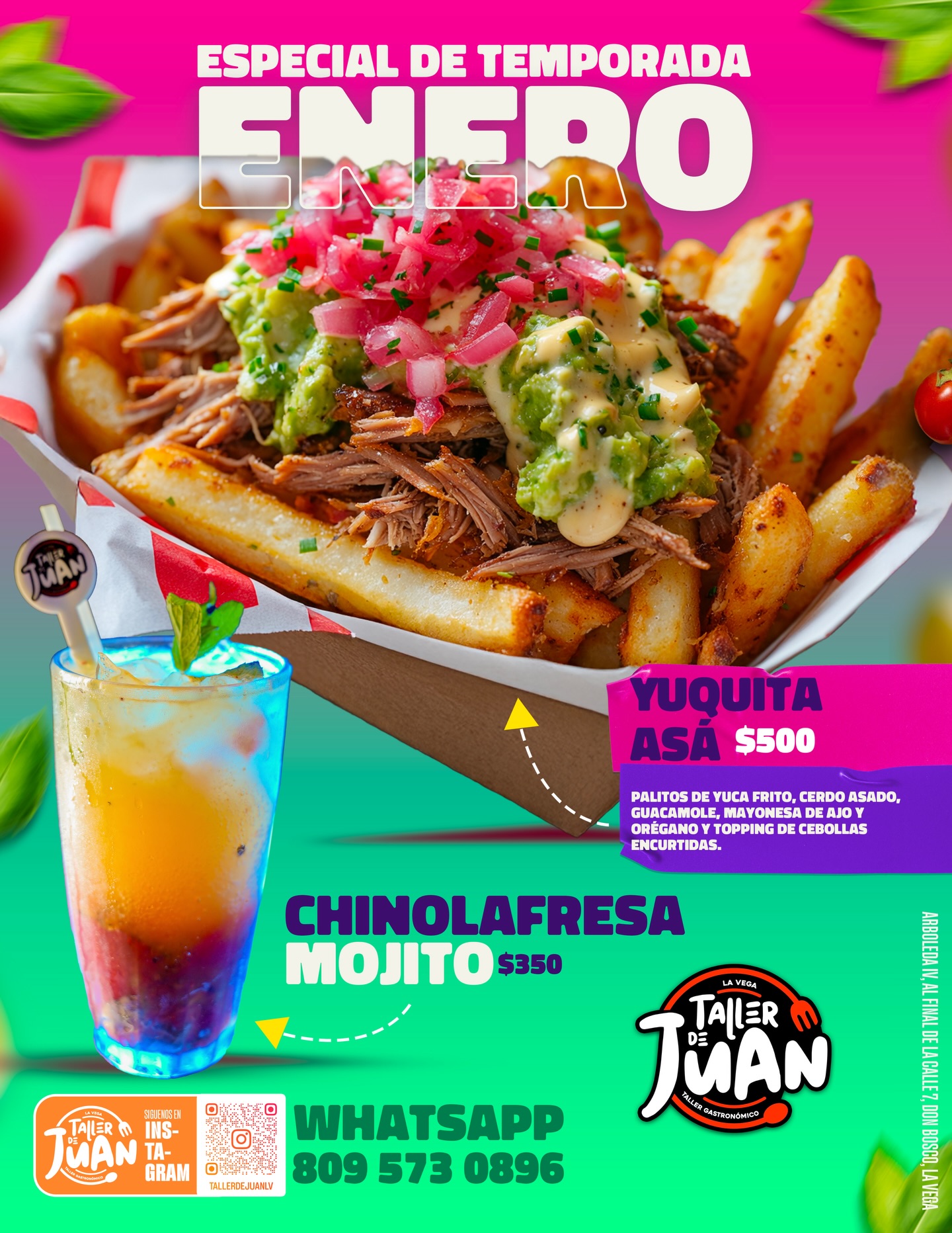 El Taller de juan Facebook ad: Especial de temporada ENERO