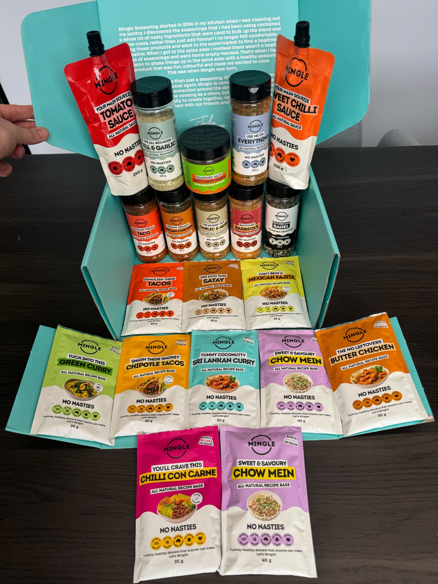 Mingle Seasoning Facebook ad: 30% OFF + FREE SHIPPING TODAY on our EVERYTHING PACK