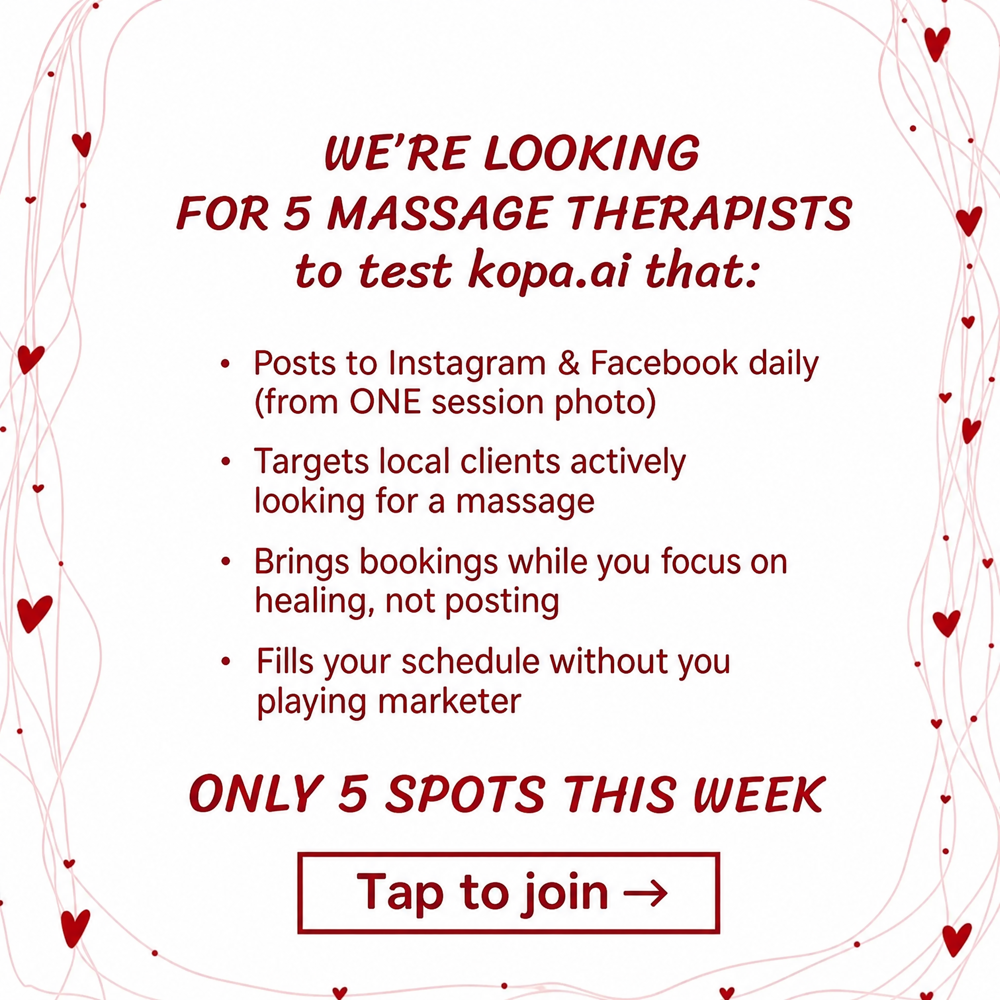 Michael Smith Facebook ad