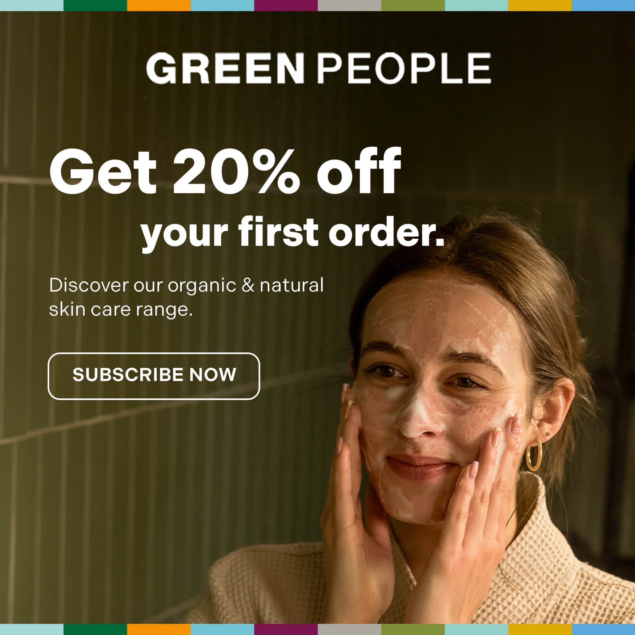 Green People Organic Facebook ad