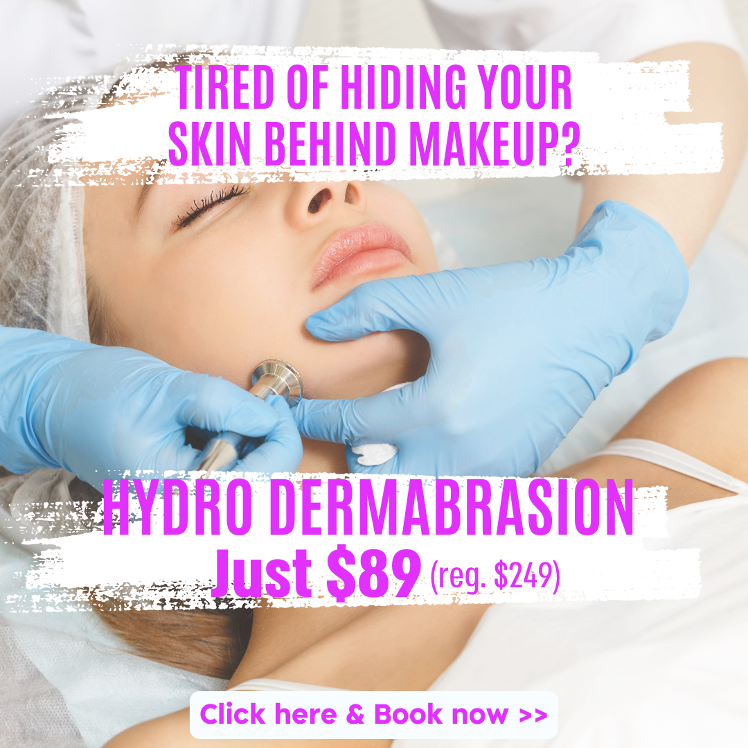 Ageless Med Spa Facebook ad: Schedule Your Treatment Now! >>