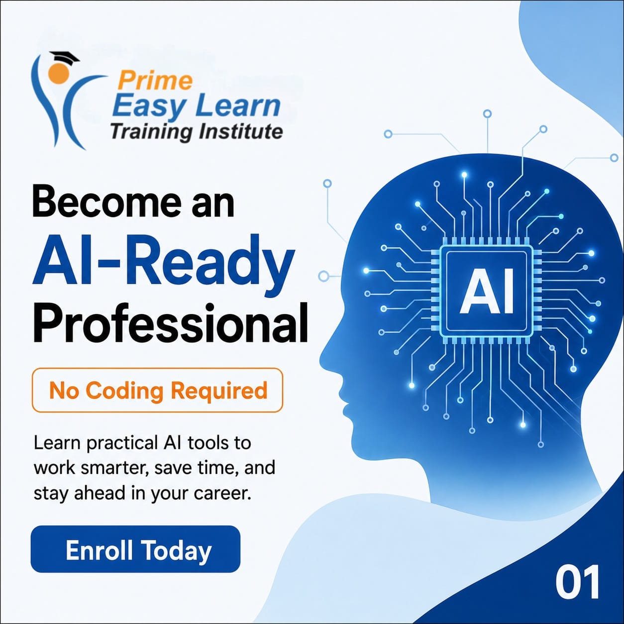 Prime Easy Learn Training Institute Facebook ad