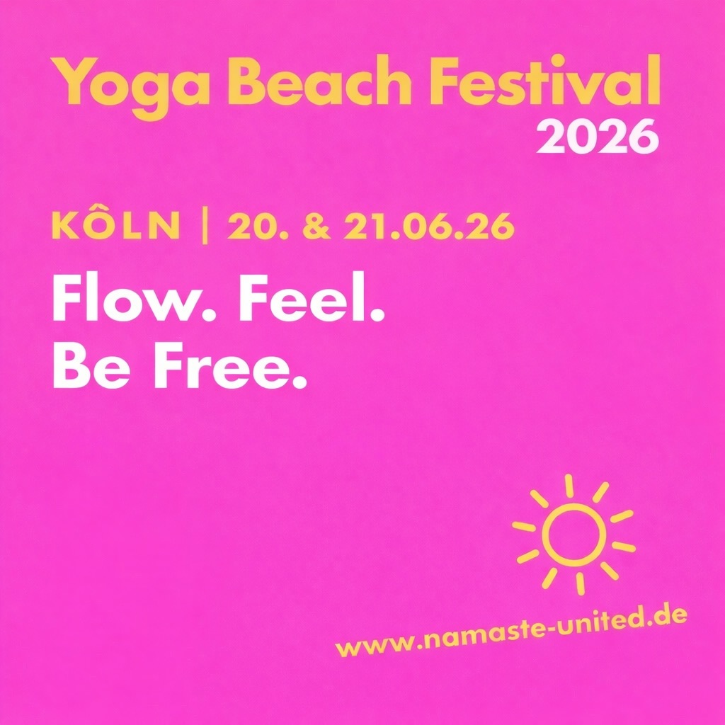 Namaste United Facebook ad: YOGA BEACH FESTIVAL | KÖLN 2026