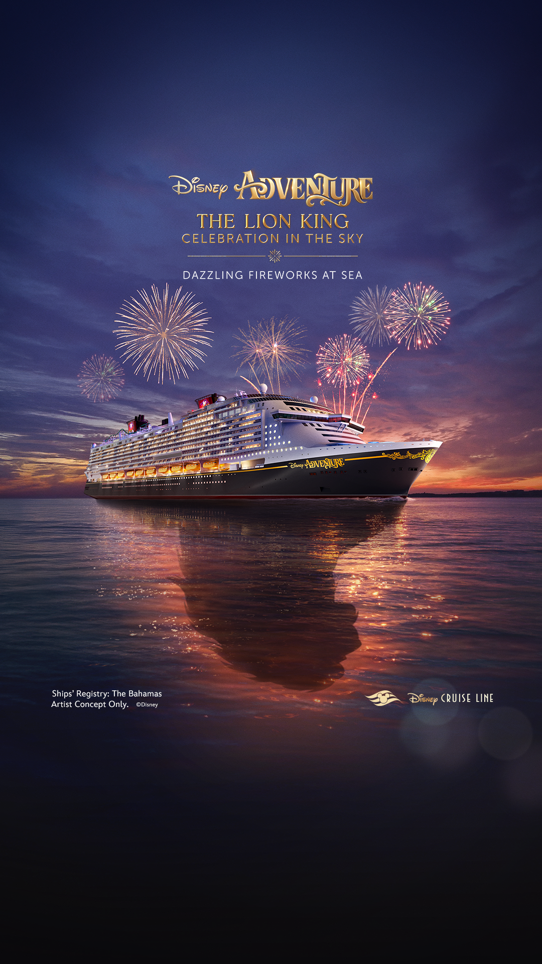 Disney Cruise Line Facebook ad