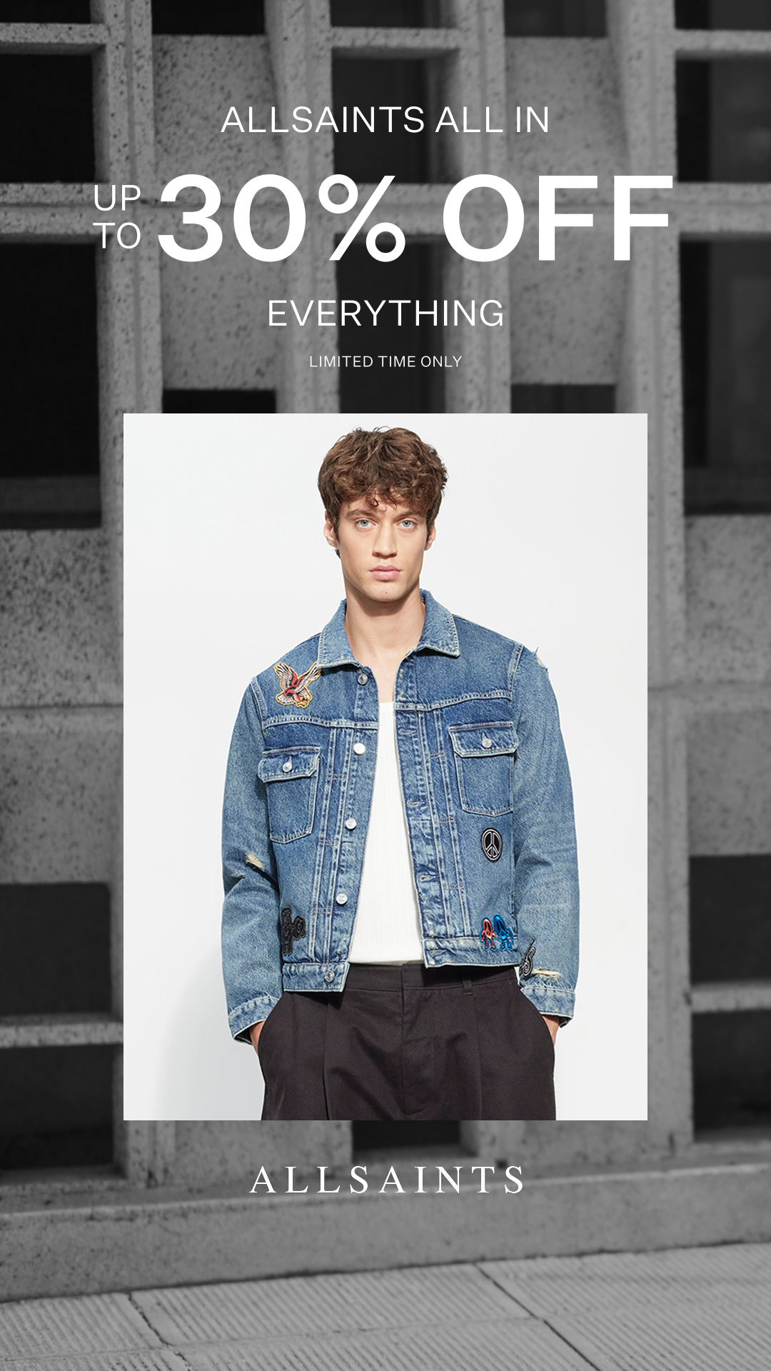 ALLSAINTS Facebook ad
