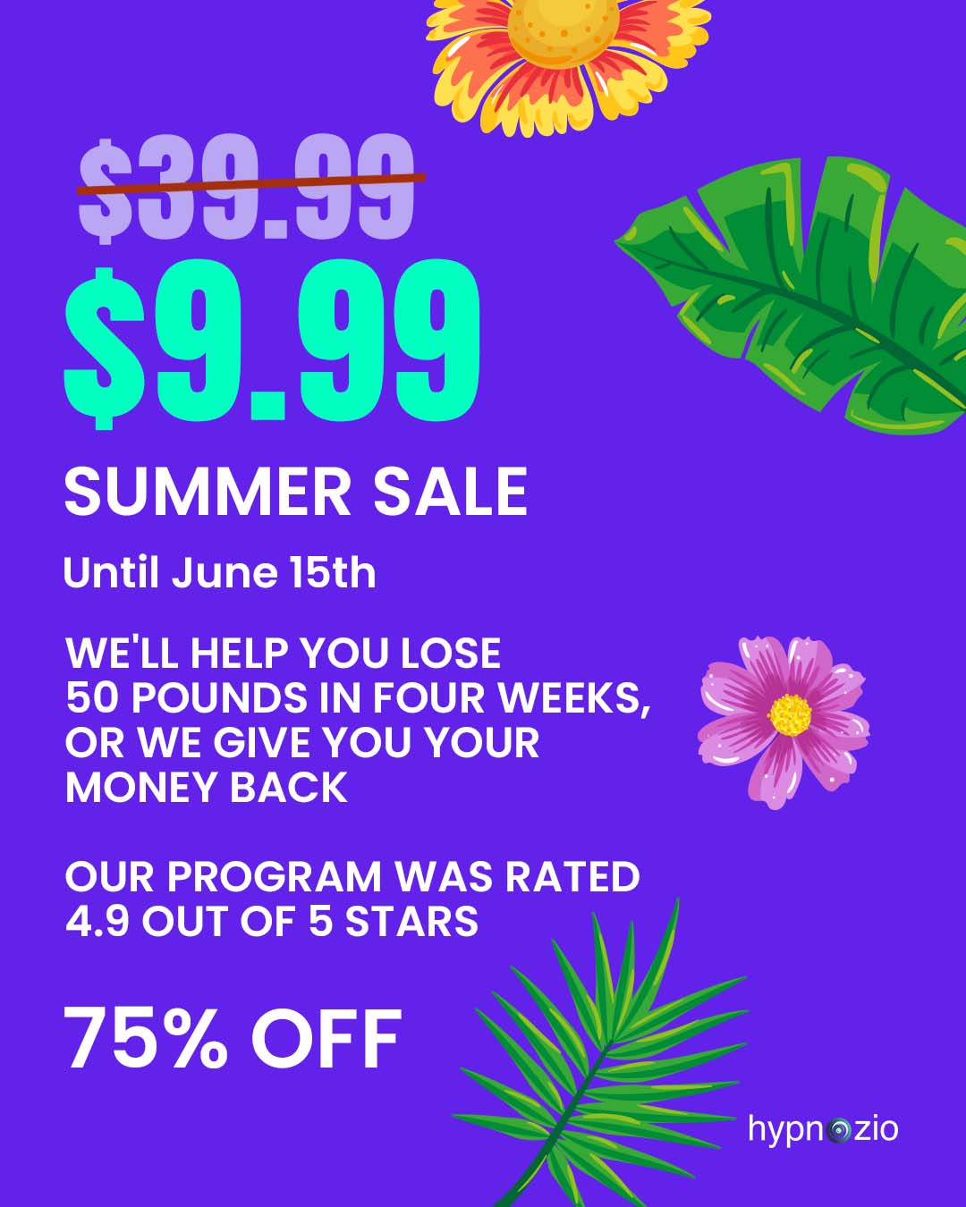 Hypnozio: power of hypnotherapy Facebook ad