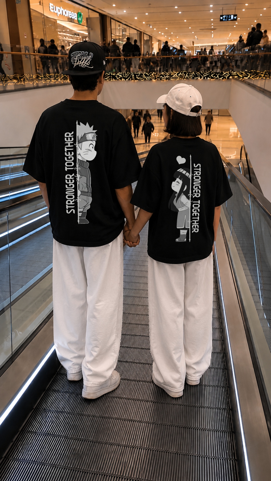 ZenimeClothing Facebook ad: The perfect couple shirt