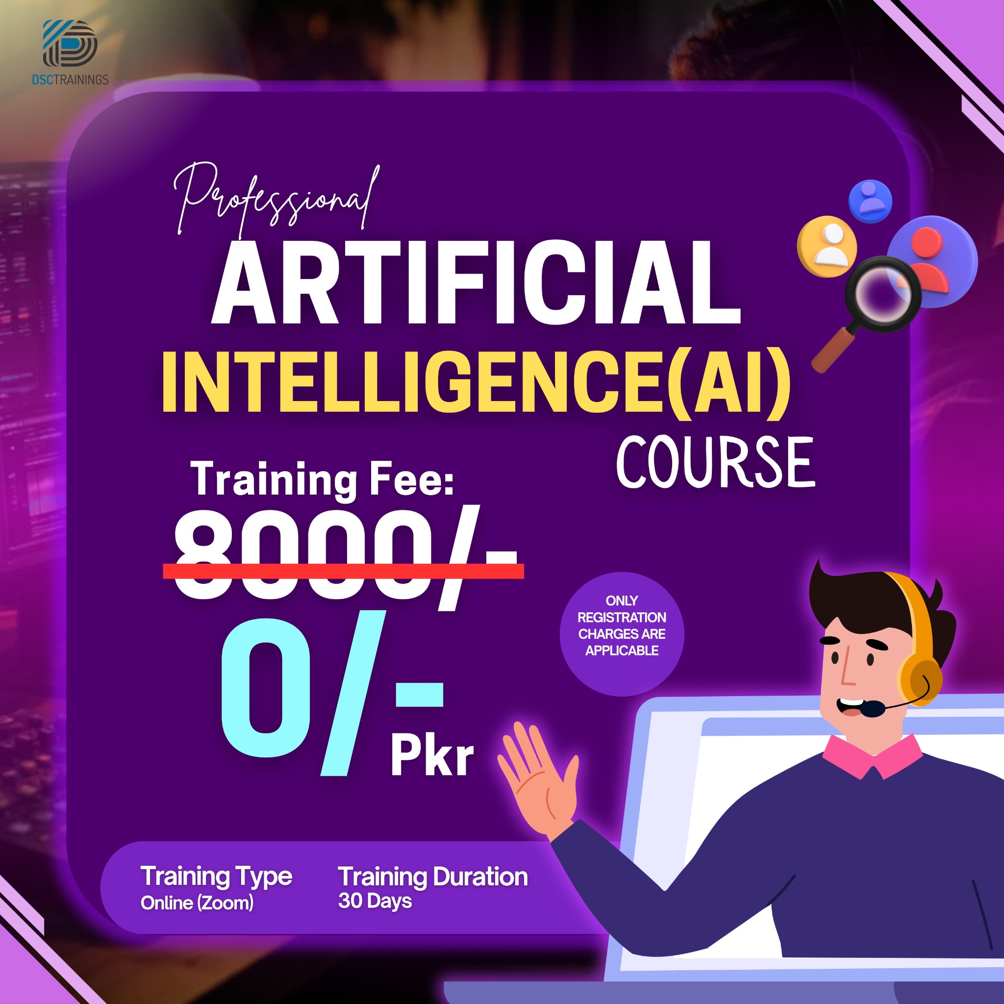 DSC Trainings Facebook ad