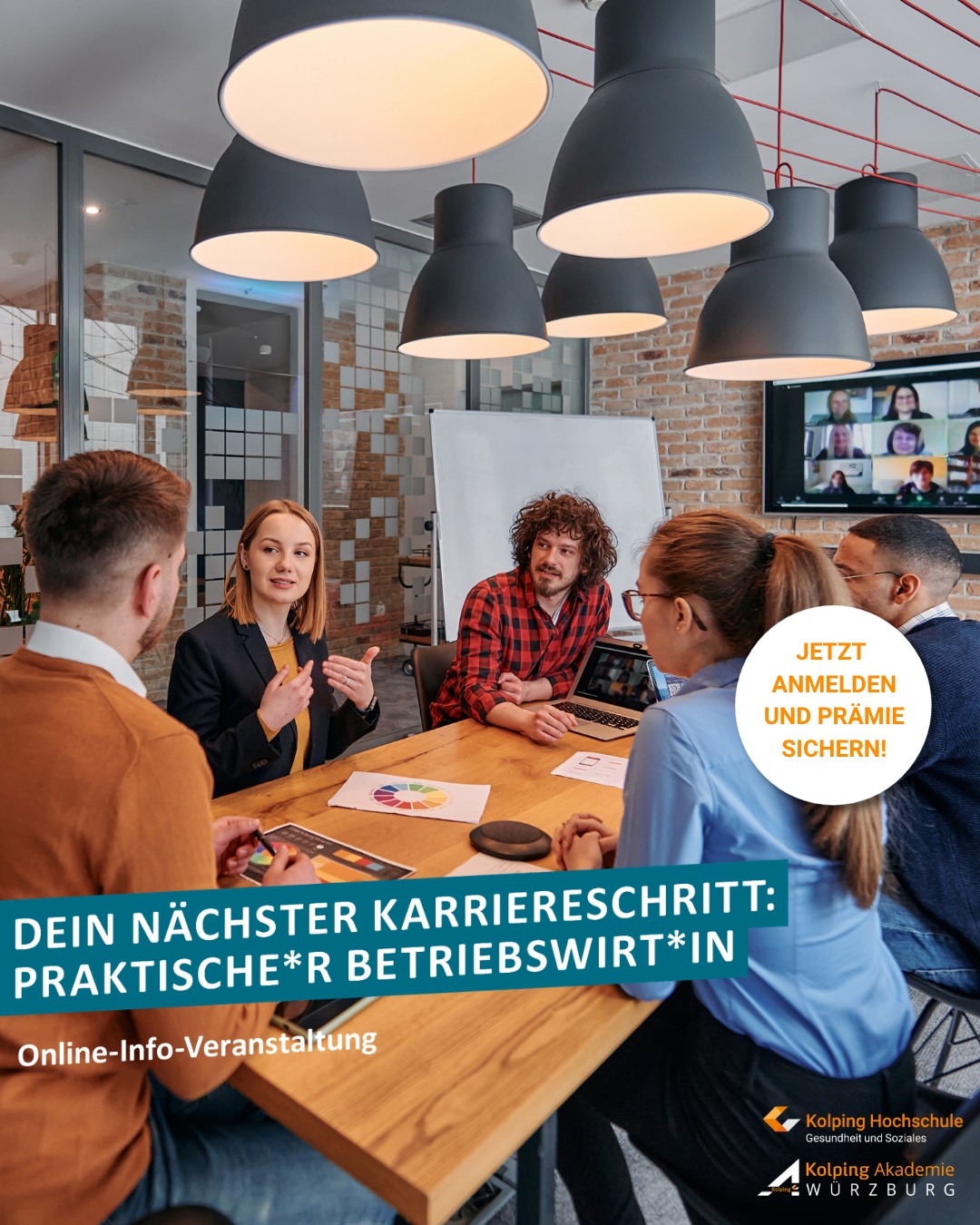 Kolping Akademie Würzburg Facebook ad: Möchtest du mehr Verantwortung in deinem Job übernehmen?