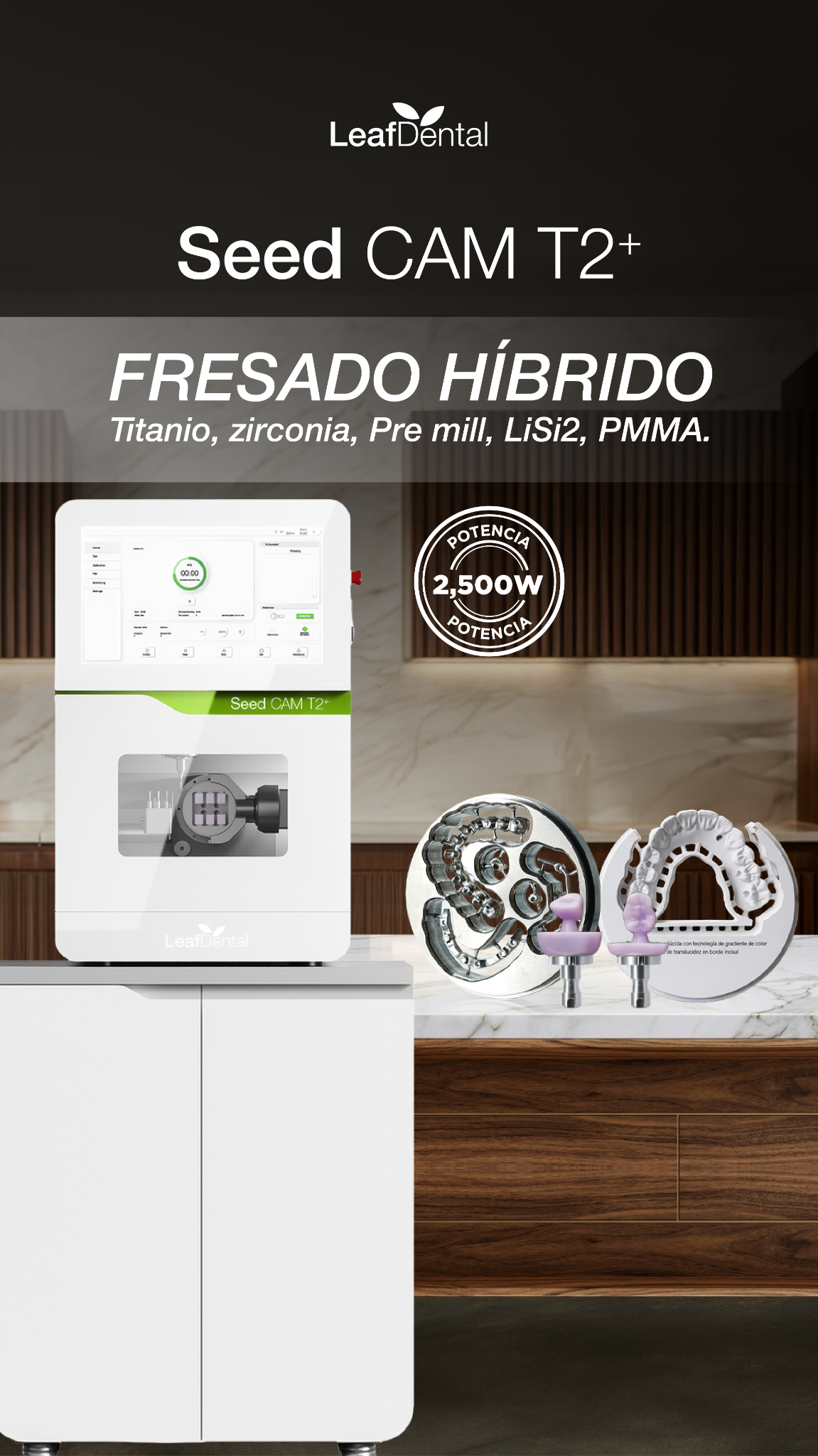 LeafDental Facebook ad: Fresa Titanio