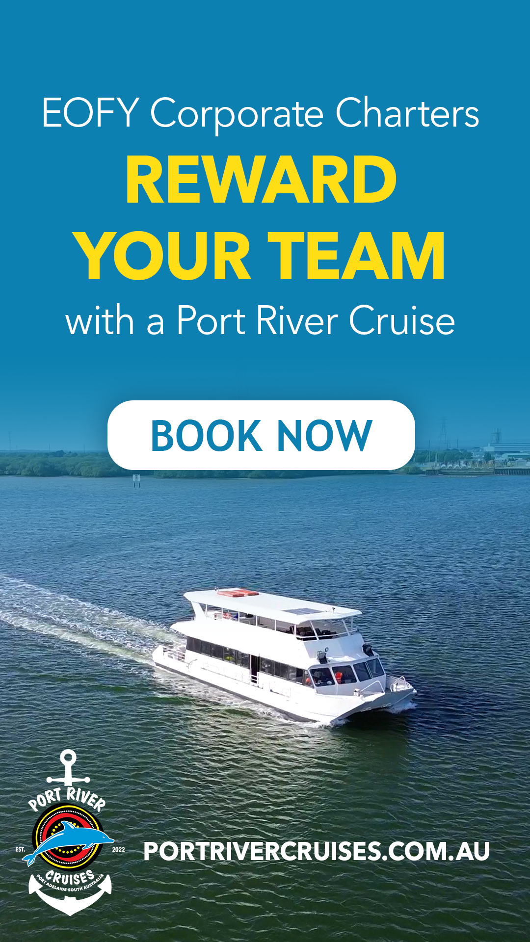Port River Cruises Facebook ad