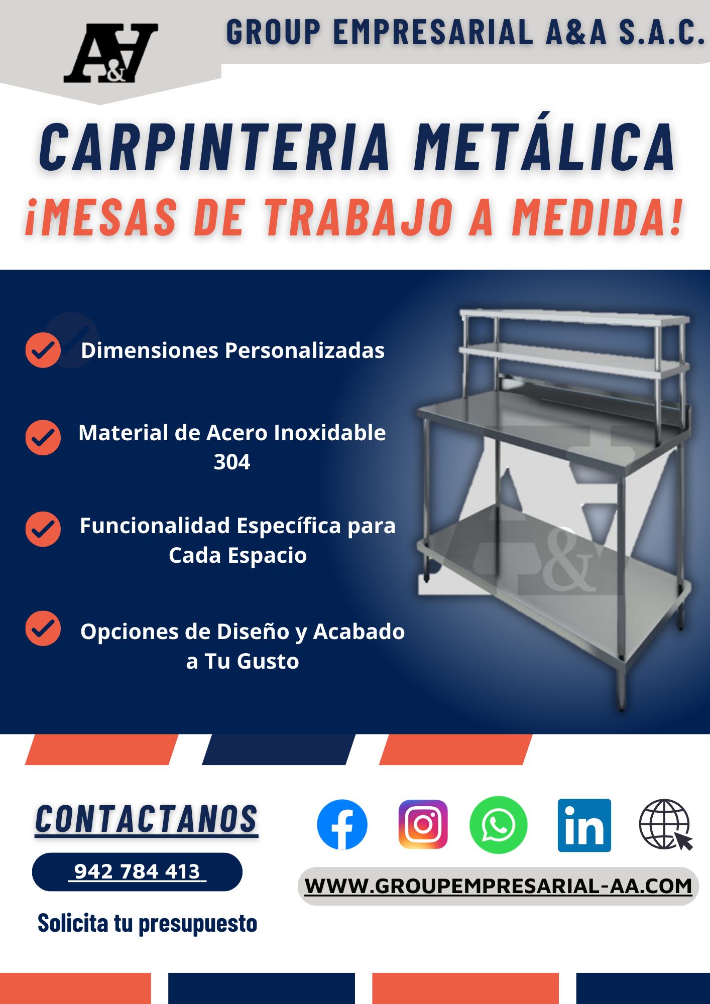 Group Empresarial A&A SAC Facebook ad