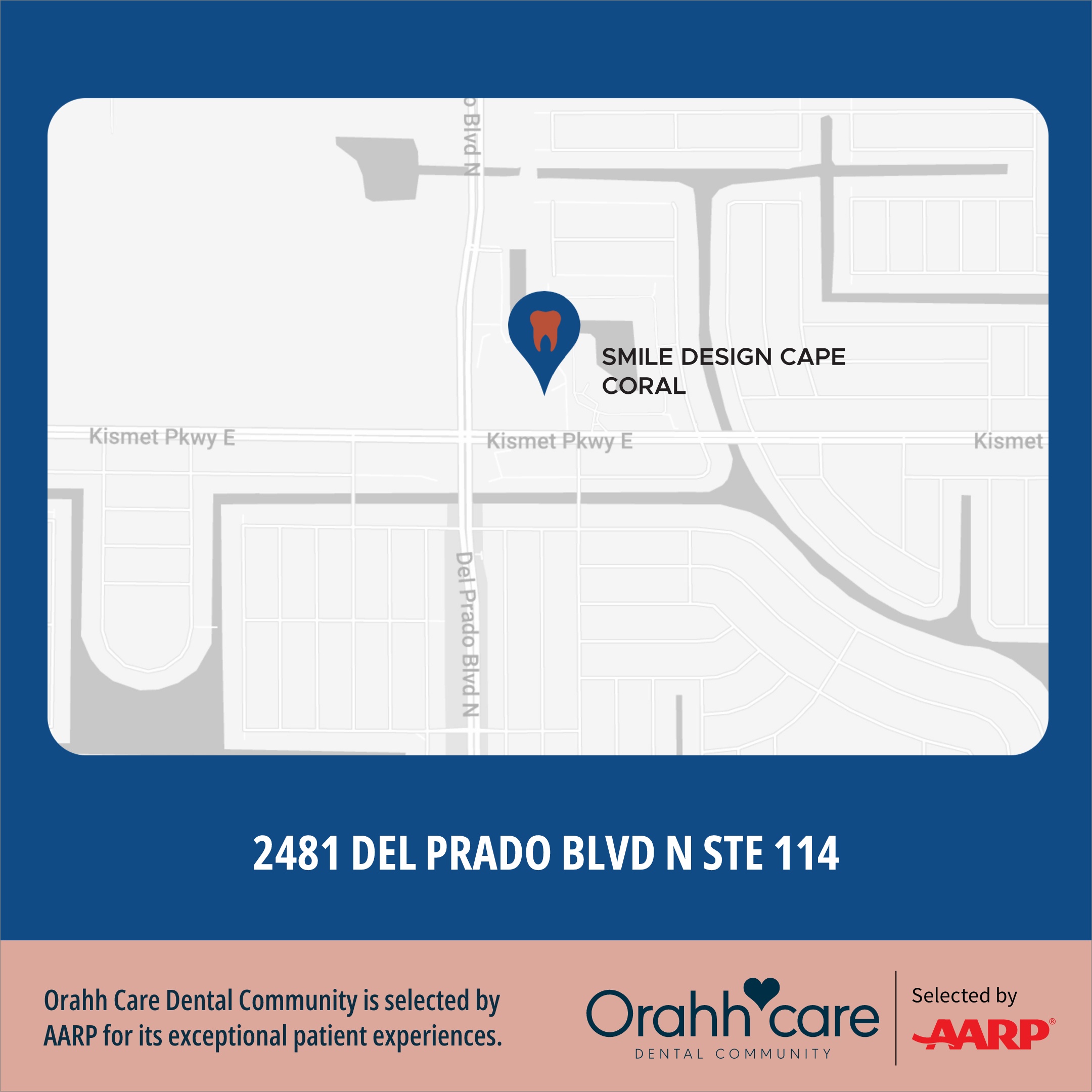 Smile Design Dentistry Facebook ad: Schedule a Cleaning Today!