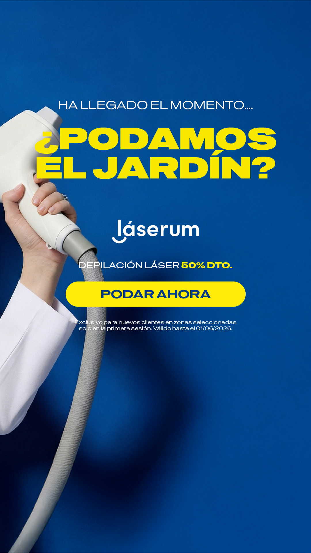 Láserum Facebook ad