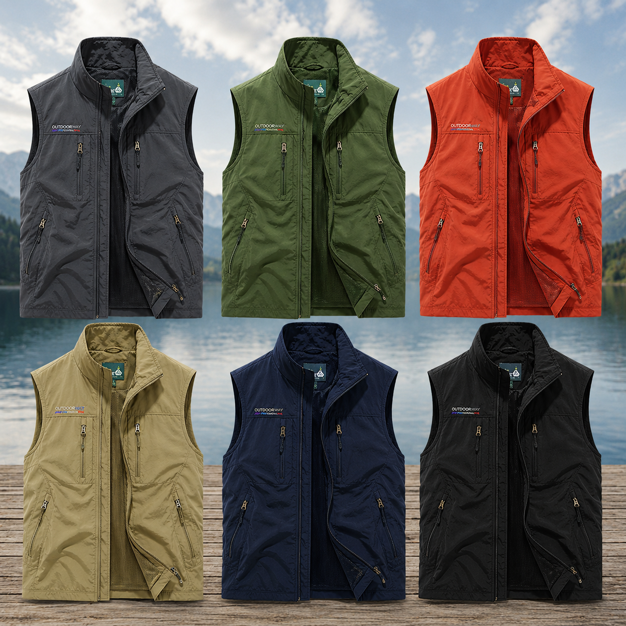 Sovora-shop.com Facebook ad: Moderner Herren-Bodywarmer