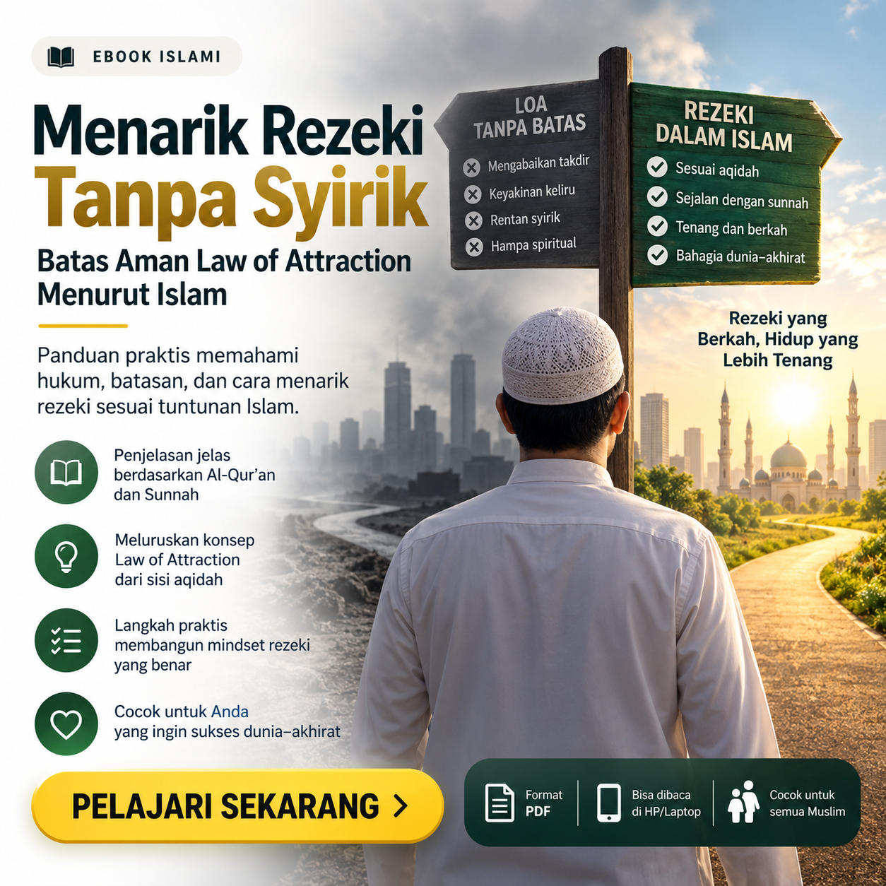 Menarik Rezeki Tanpa Syirik Facebook ad: Tarik Rezeki Berkah, Rp 69.000