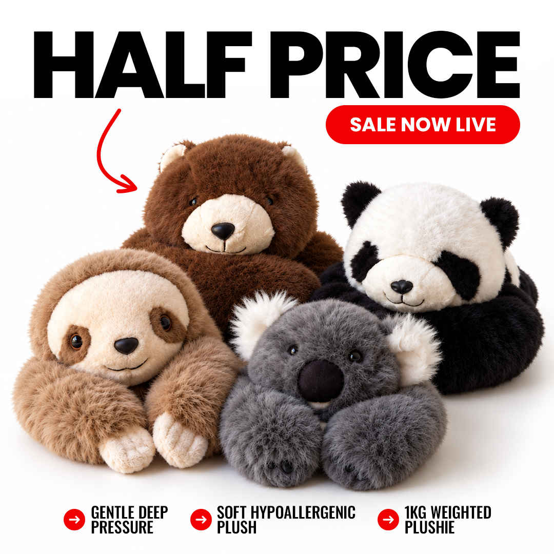 Sensory Toys Facebook ad: The Hug That Actually Calms