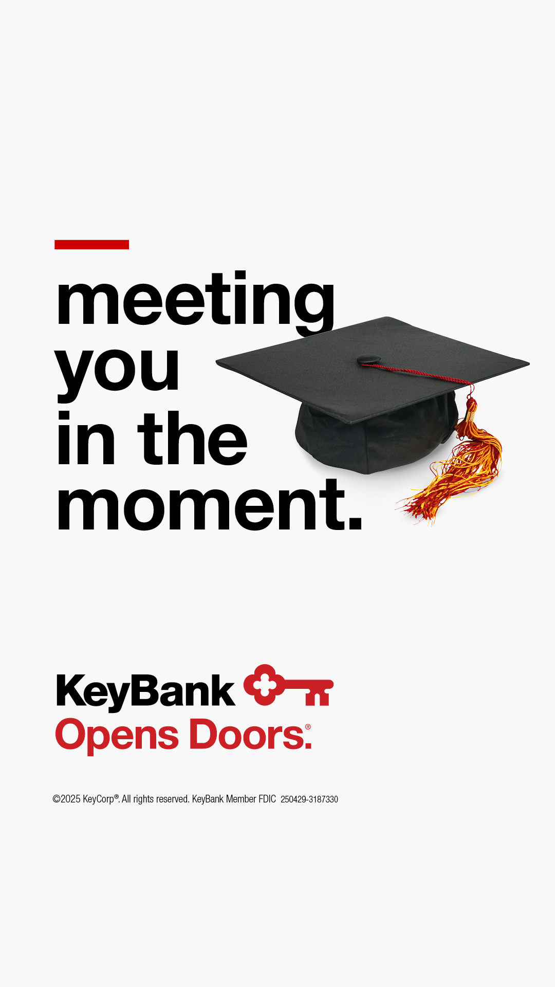 KeyBank Facebook ad