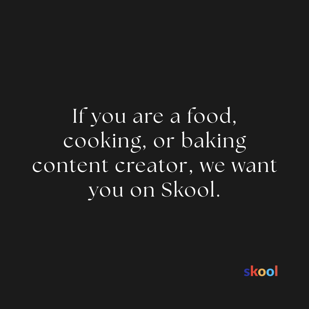 Skool Facebook ad