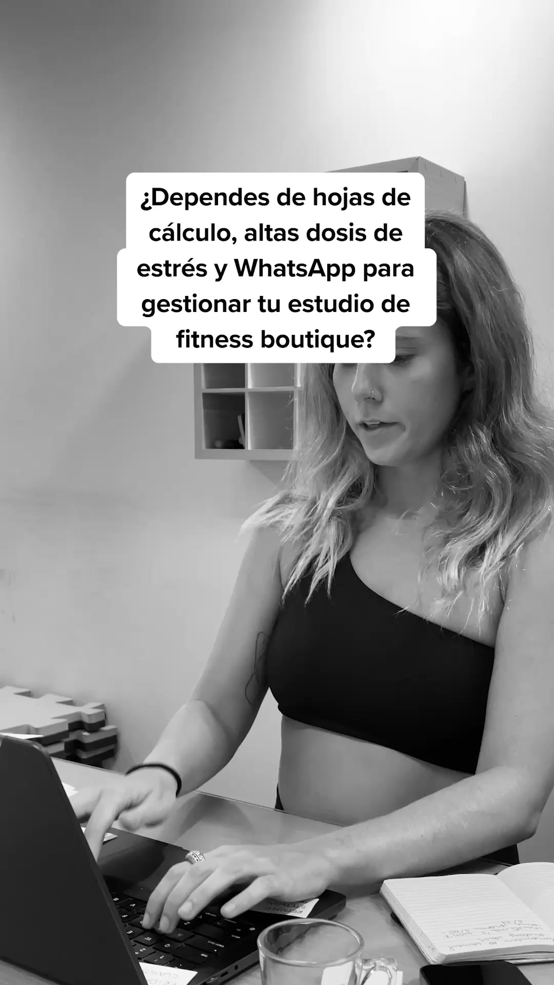 Mindbody Facebook ad: Simplifica la gestión de tu estudio