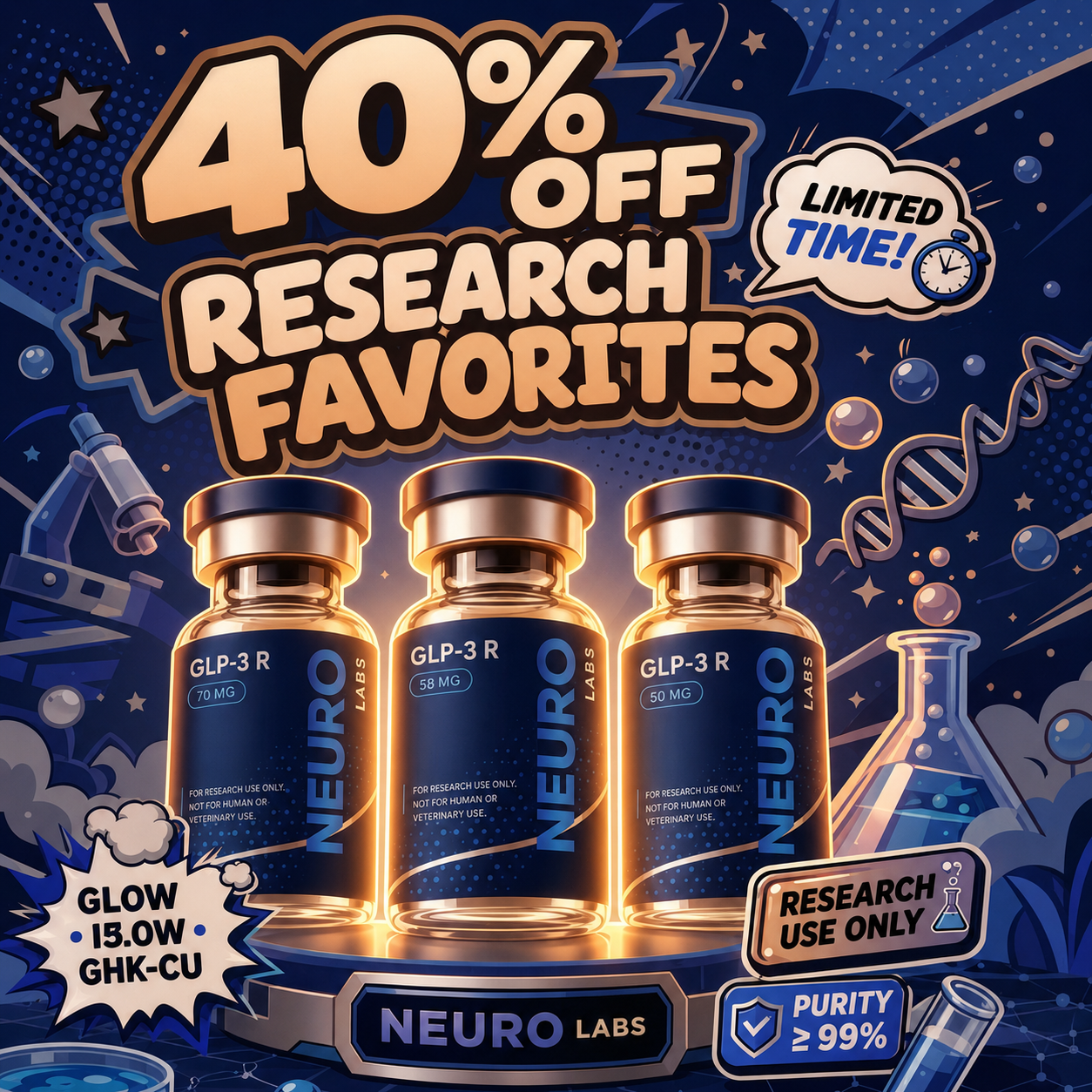 Neuro Facebook ad: 40% Off With Code NEURO40