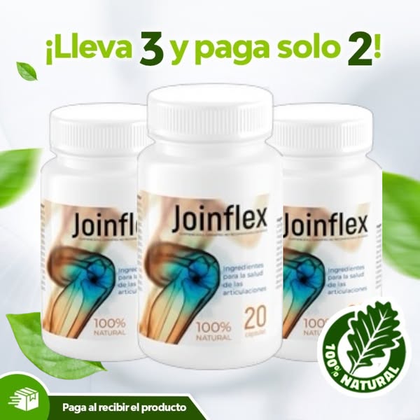 HealthOnline Facebook ad: Joinflex, cuida tus articulaciones naturalmente