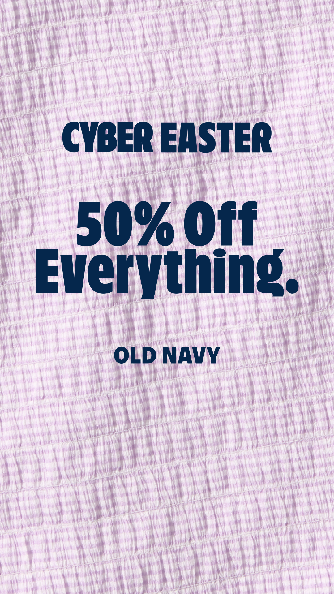 Old Navy Facebook ad