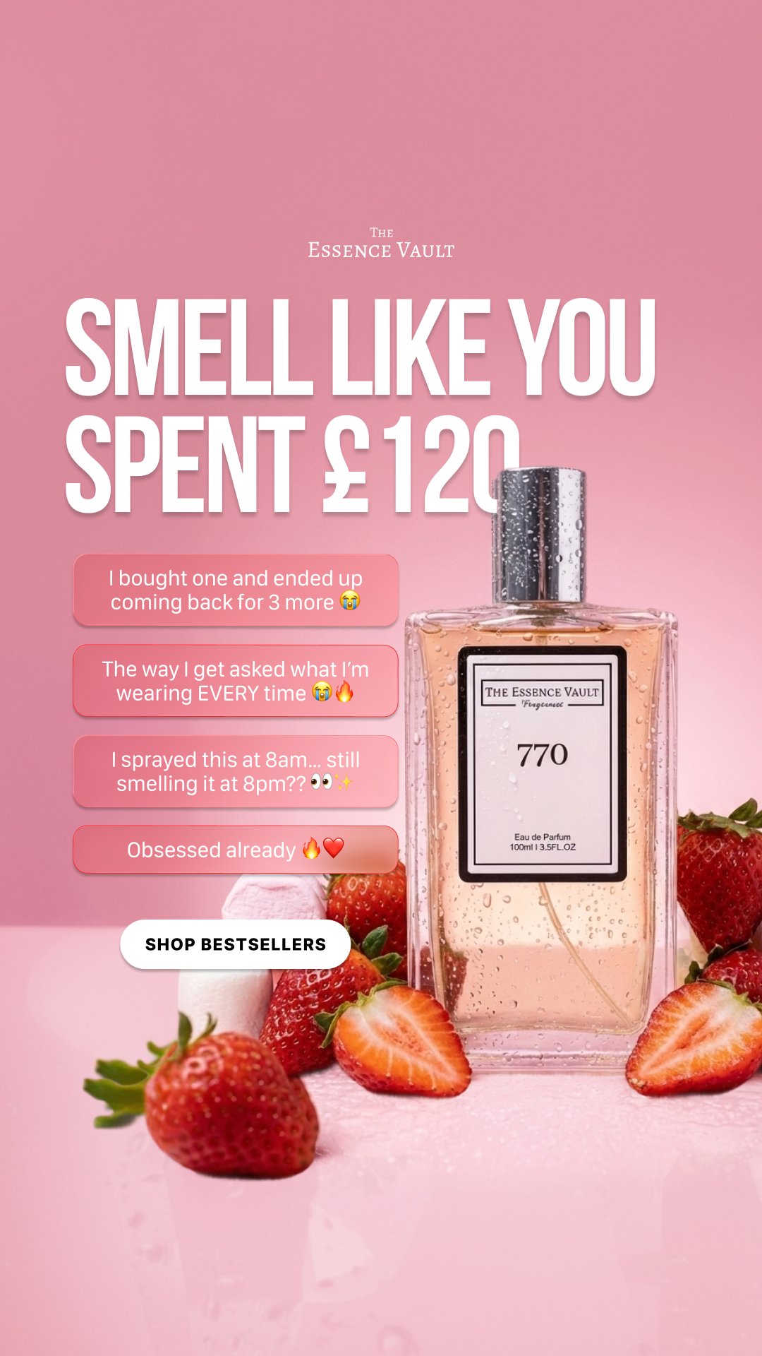 The Essence Vault Facebook ad