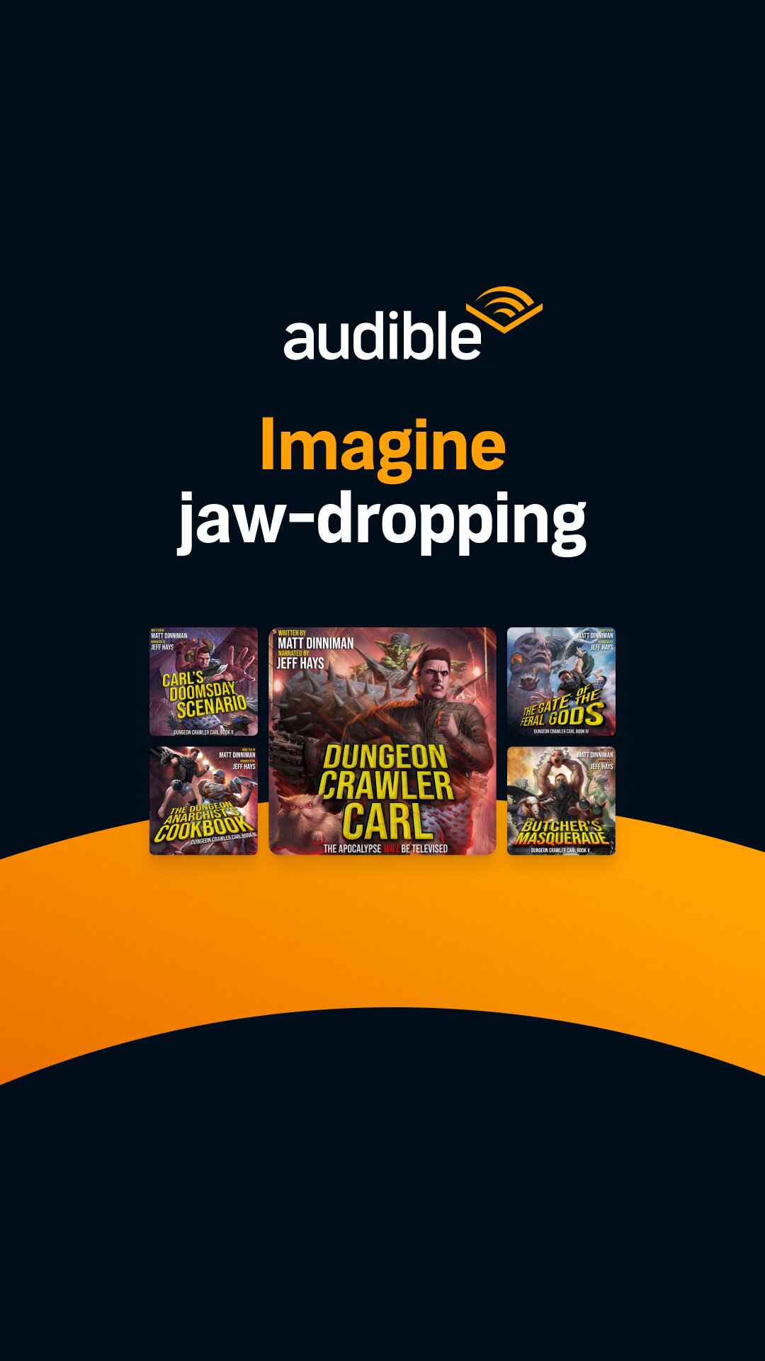 Audible Facebook ad