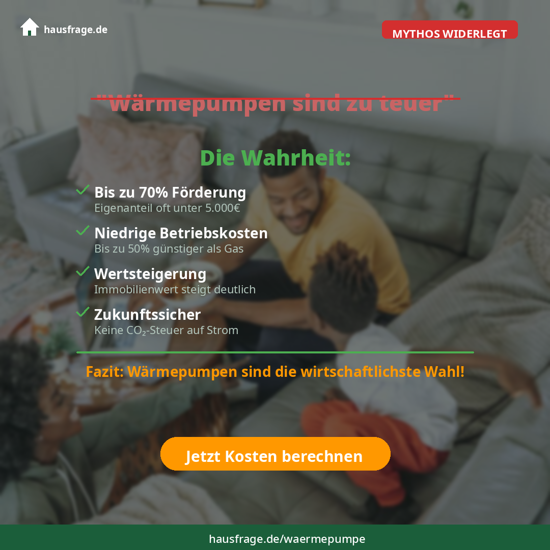 Hausfrage Facebook ad