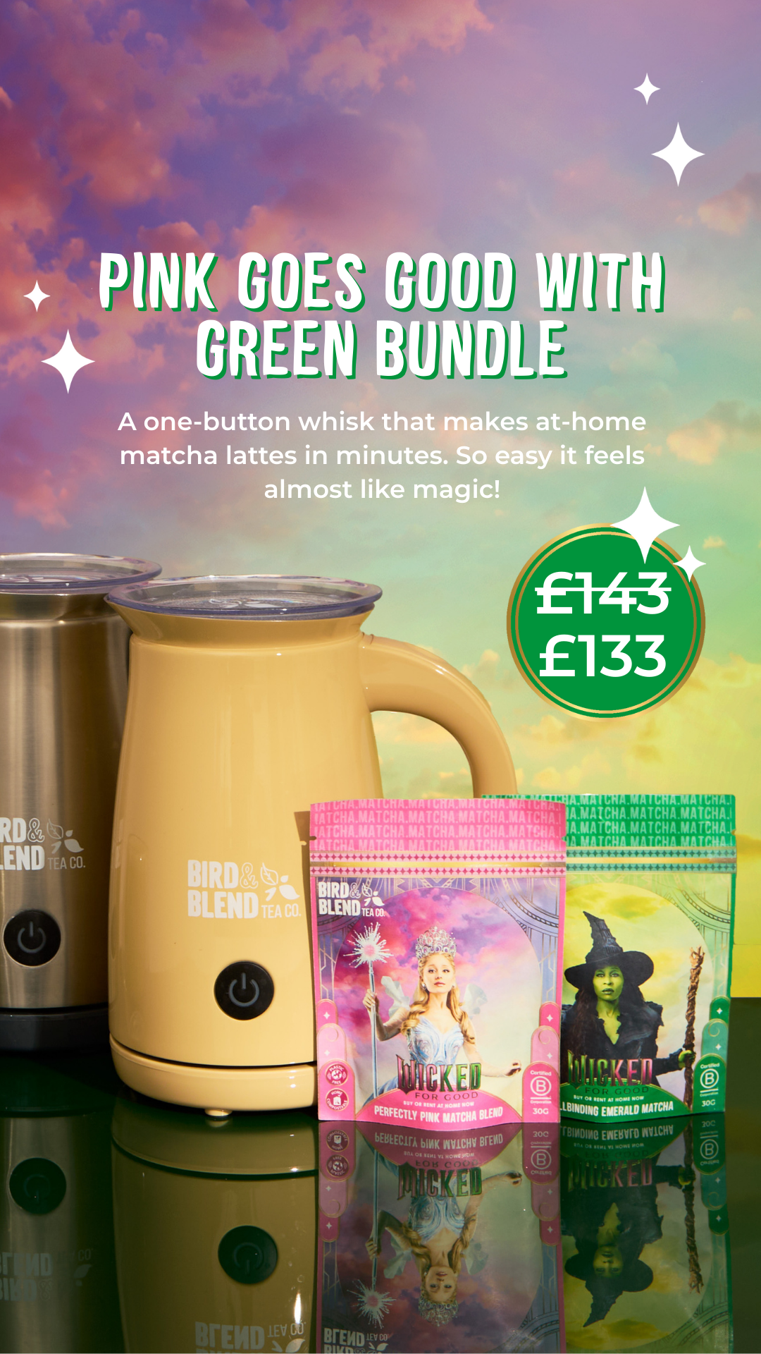 Bird & Blend Tea Co. Facebook ad