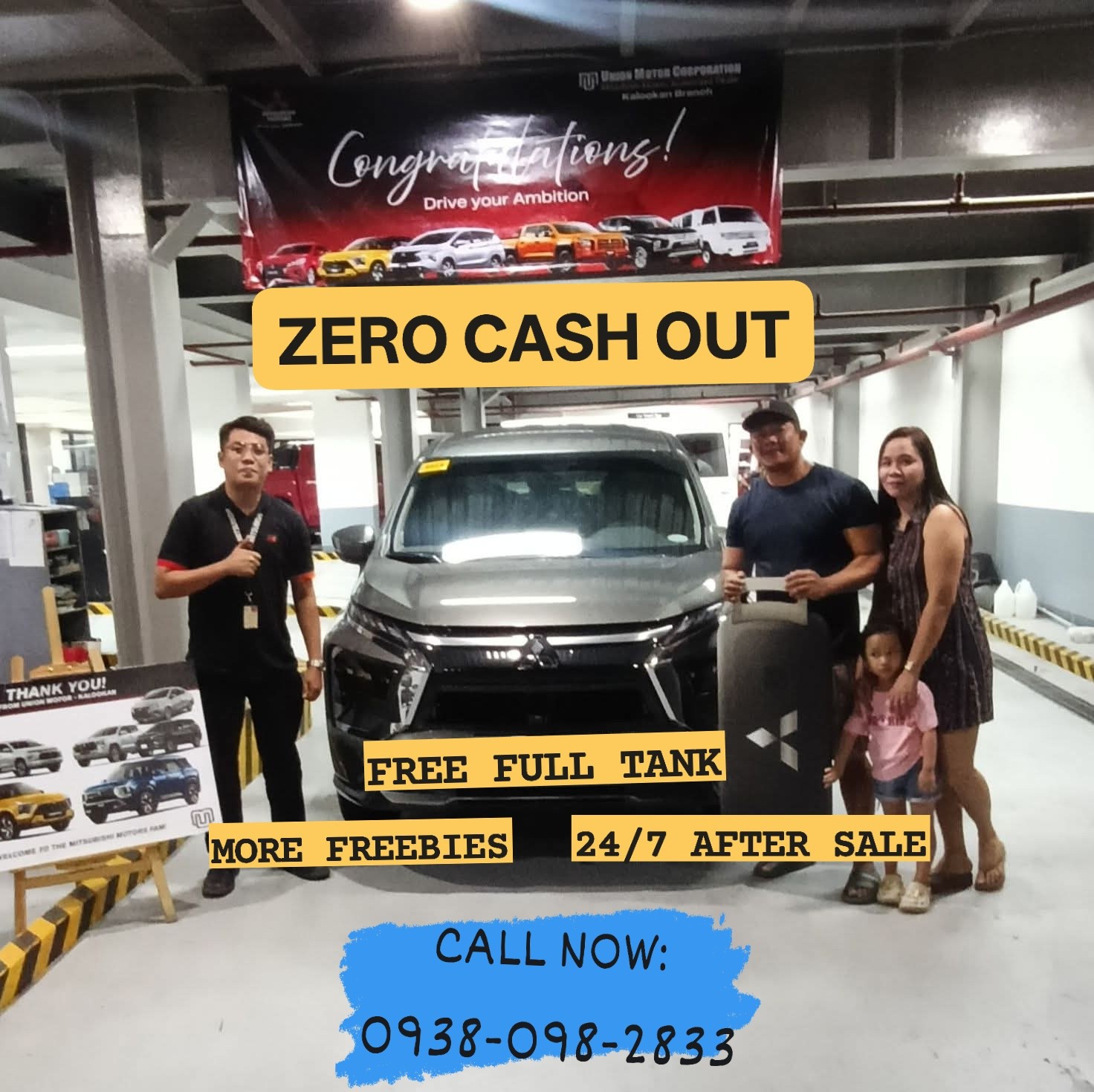 Mitsubishi Promo By John Michael N. Alvarez Facebook ad