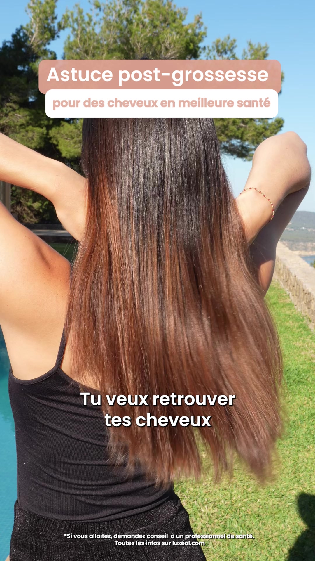 Luxéol Facebook ad: Complexe Post-Grossesse Luxéol