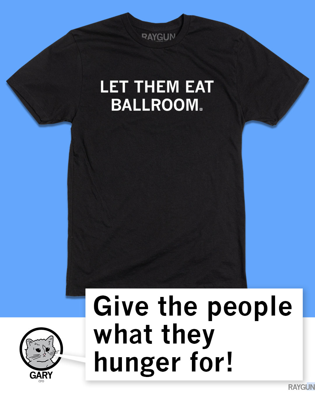 RAYGUNshirts Facebook ad: RAYGUN - The Greatest Store in the Universe