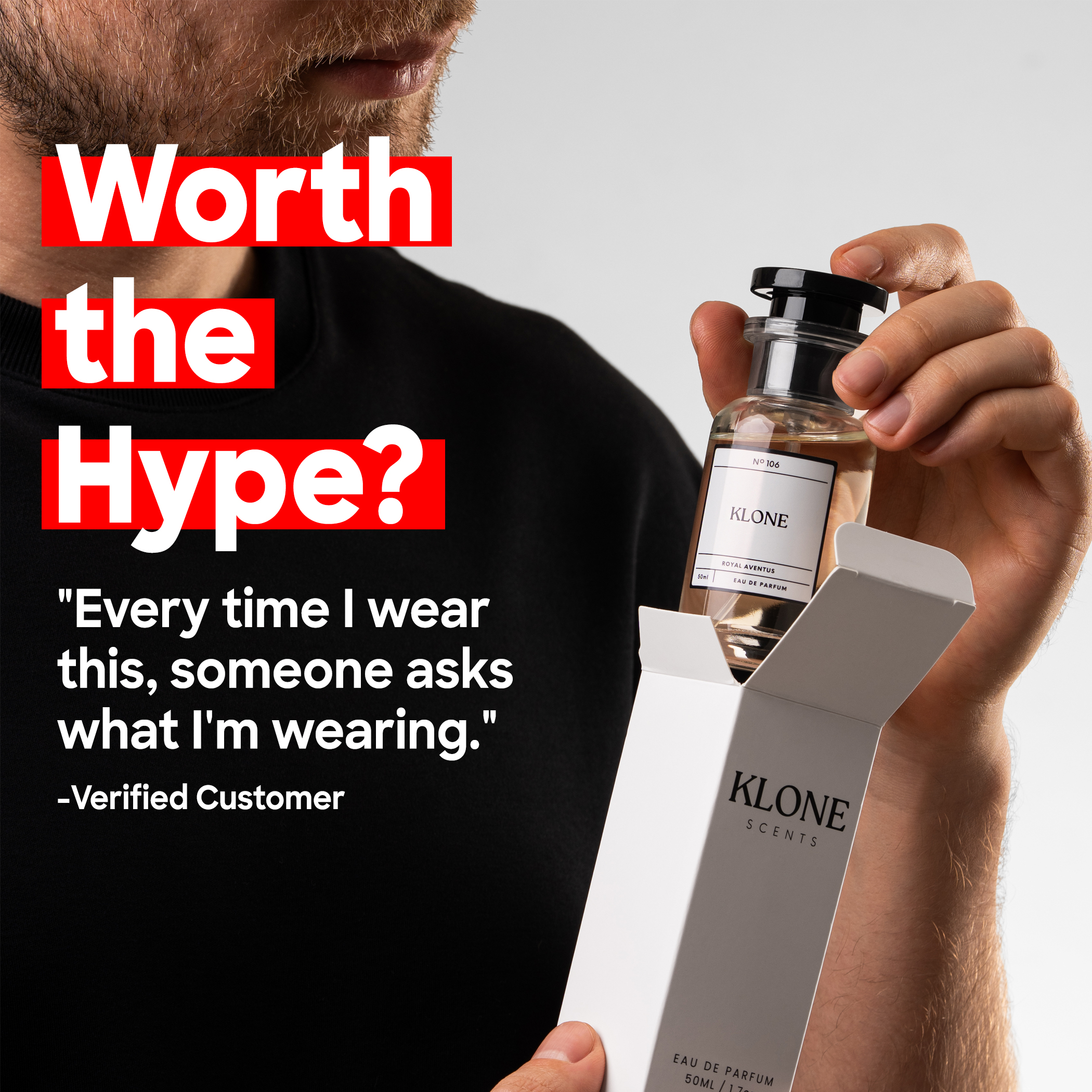 Klone Scents Facebook ad