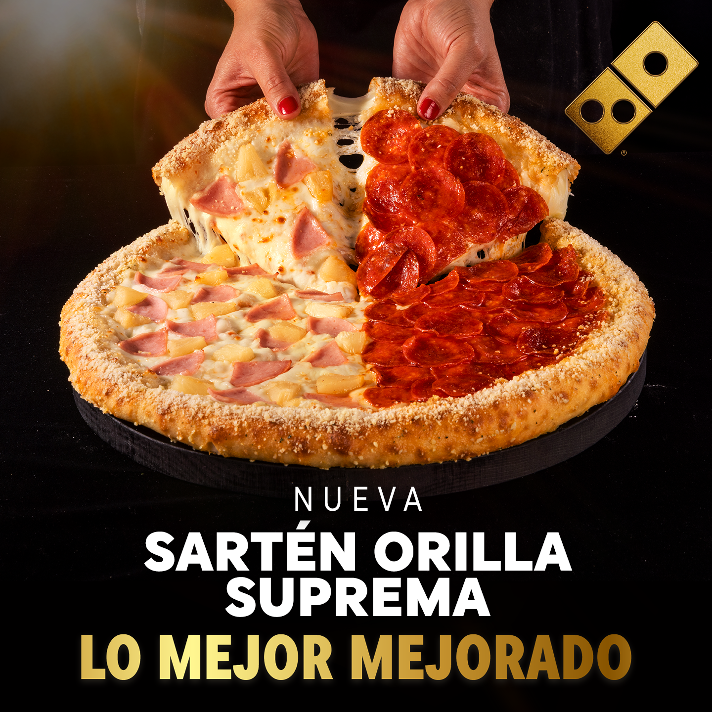 Domino's Mx Facebook ad
