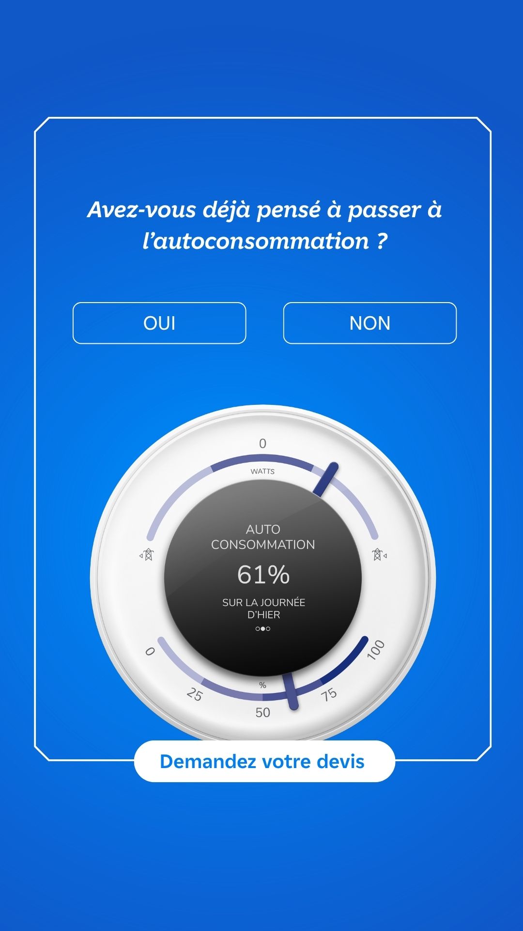 EDF solutions solaires Facebook ad