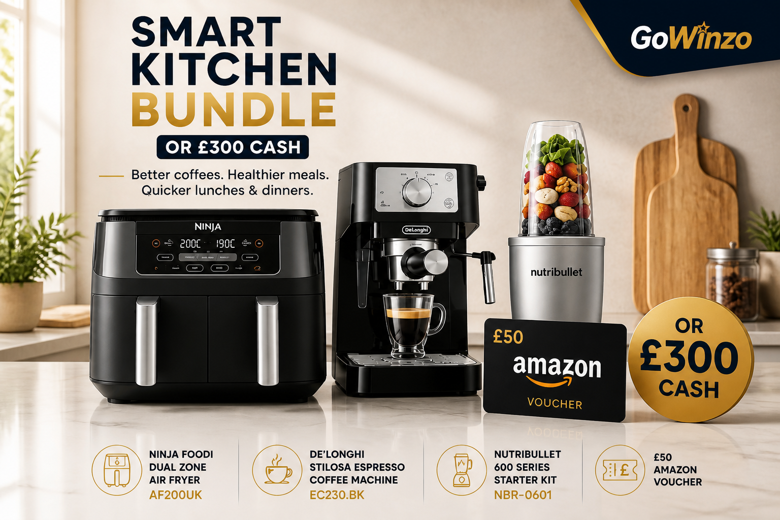 GoWinzo-UK Competitions Facebook ad