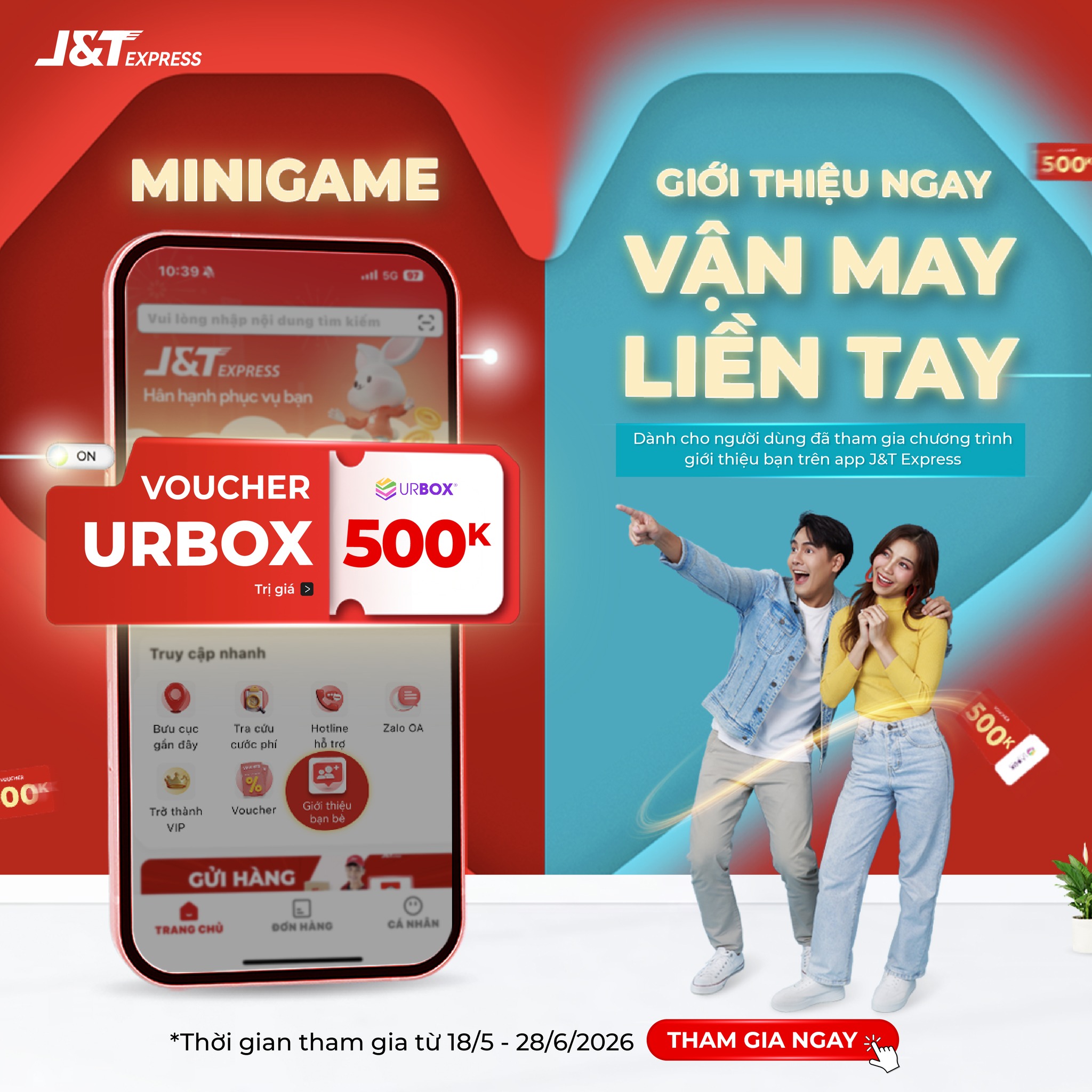 J&T Express Vietnam Facebook ad
