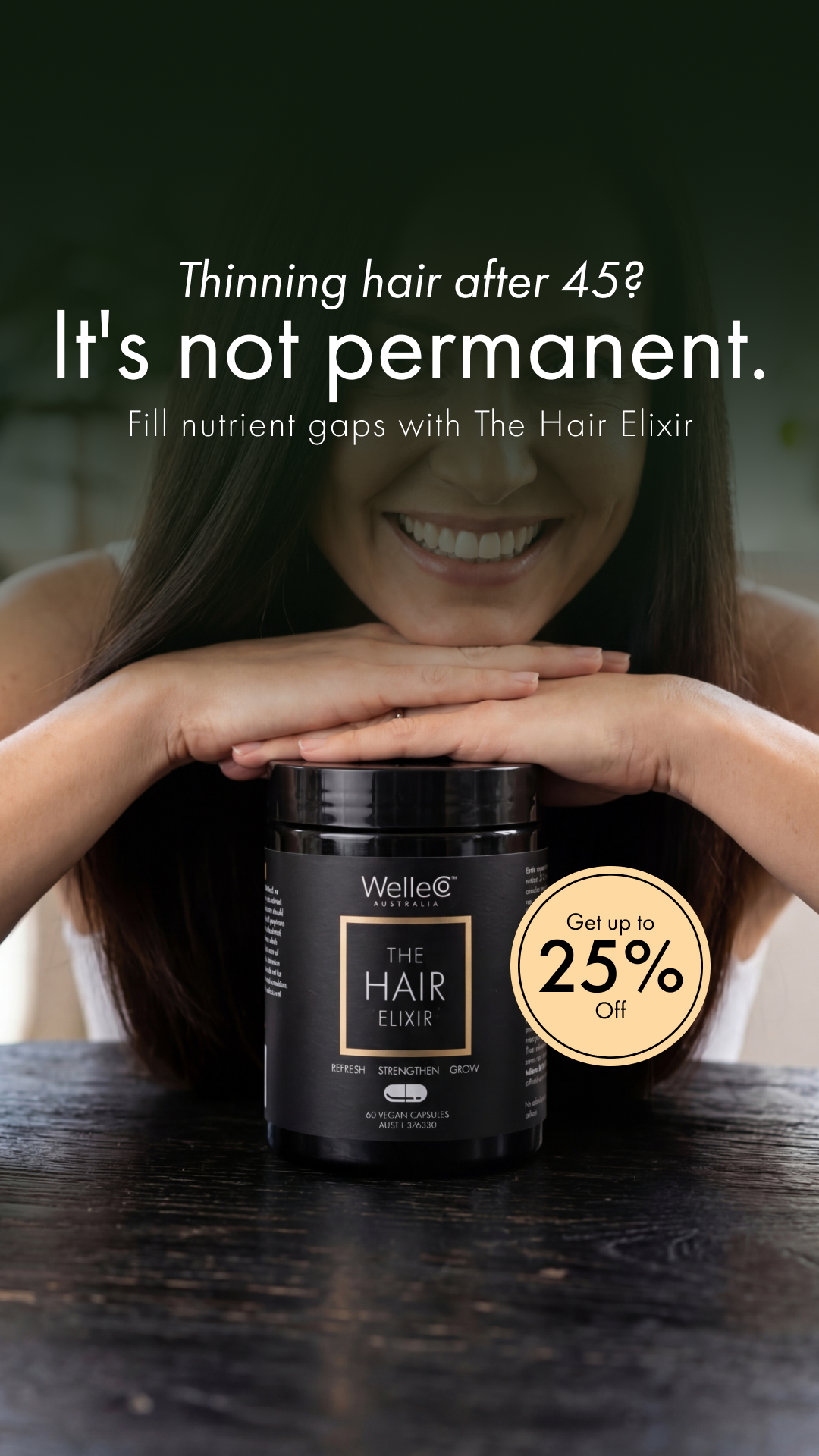 WelleCo Facebook ad
