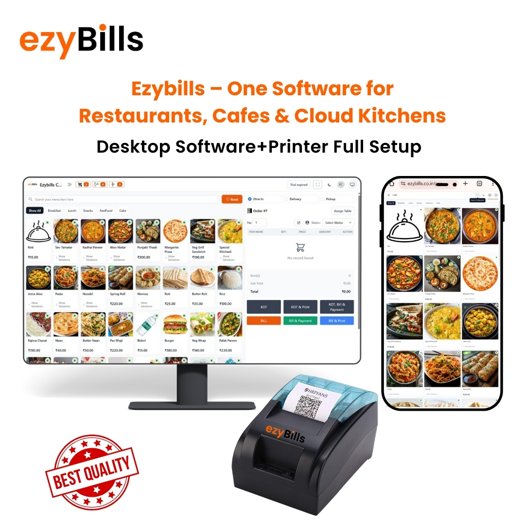 EzyBills - POS Billing Solution For Retail Businesses Facebook ad